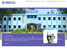 Tablet Screenshot of bhavansbhelhyd.com